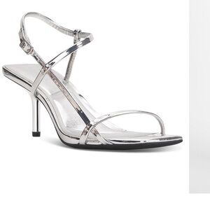 INC Tamber Silver Heels